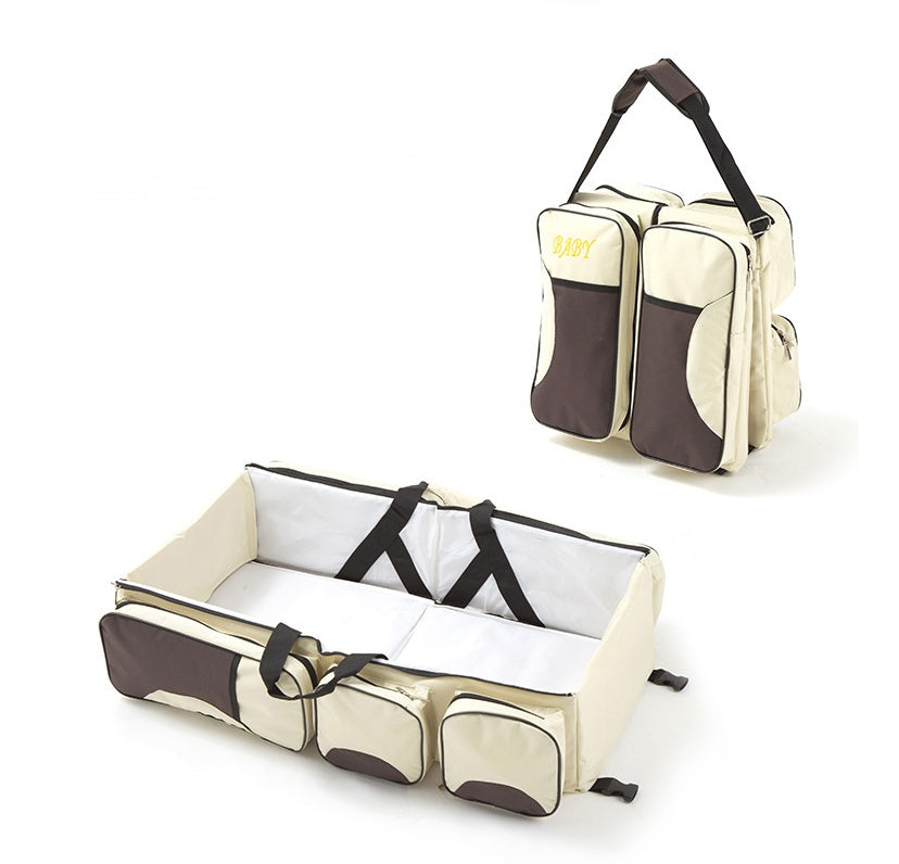 The All-in-One Voyager Crib Bag