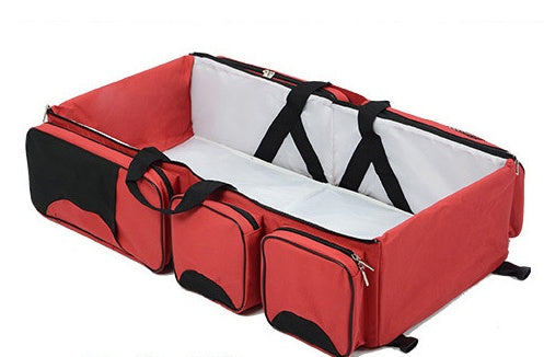 The All-in-One Voyager Crib Bag
