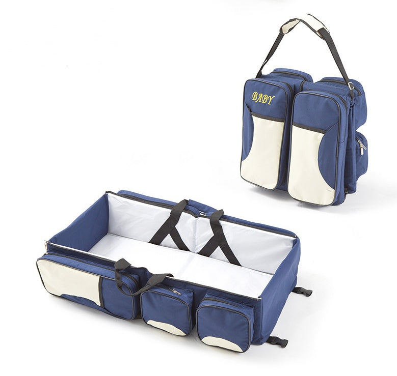 The All-in-One Voyager Crib Bag