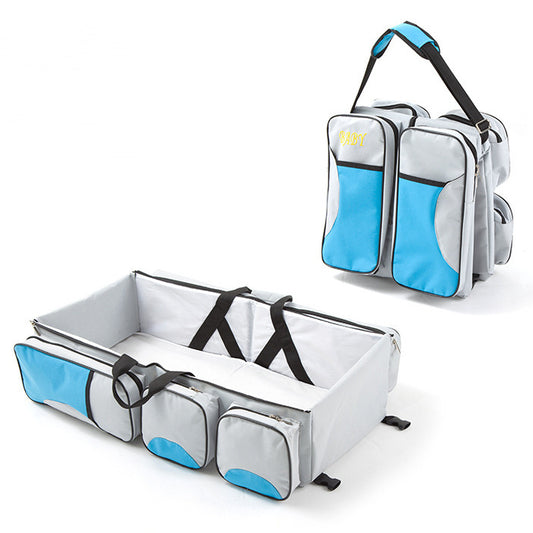 The All-in-One Voyager Crib Bag