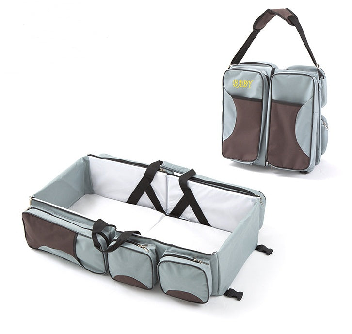The All-in-One Voyager Crib Bag