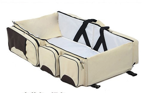 The All-in-One Voyager Crib Bag