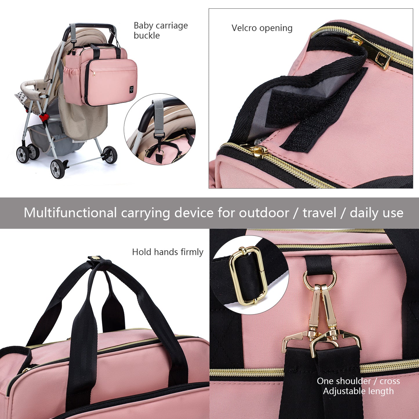 AstraShop's "The Nomad" Convertible Diaper Bag