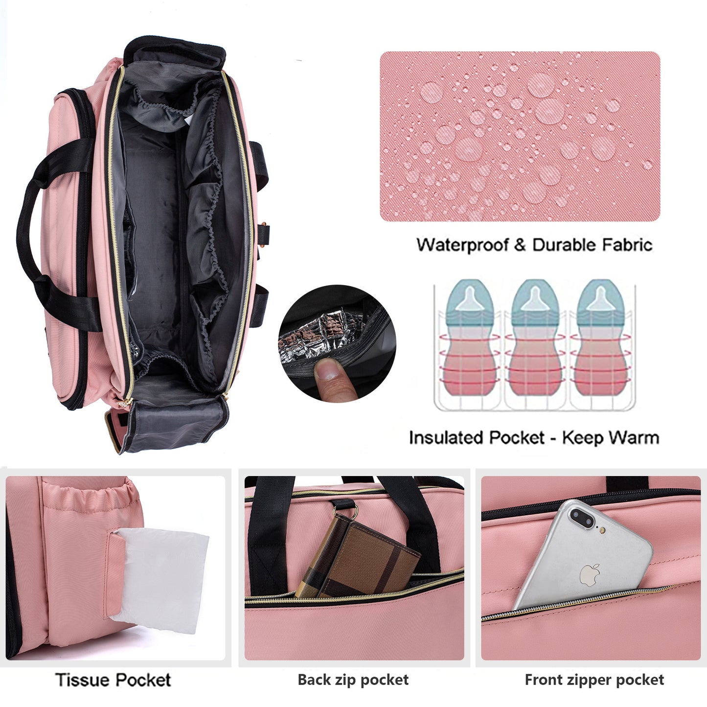 AstraShop's "The Nomad" Convertible Diaper Bag