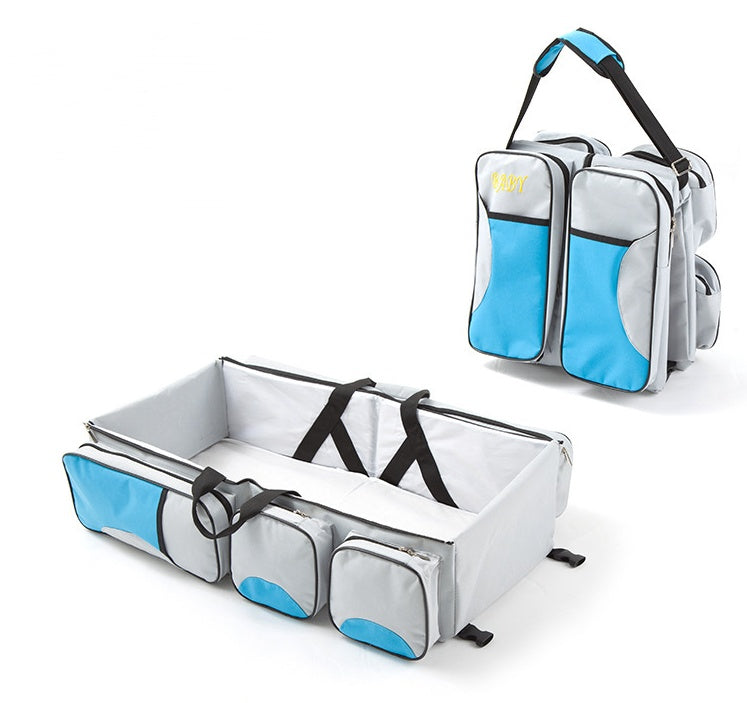 The All-in-One Voyager Crib Bag