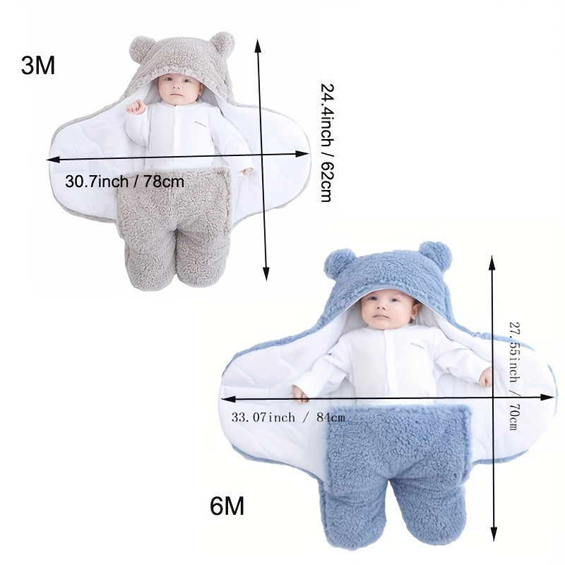 The Dreamy Bear All-Season Baby Swaddle