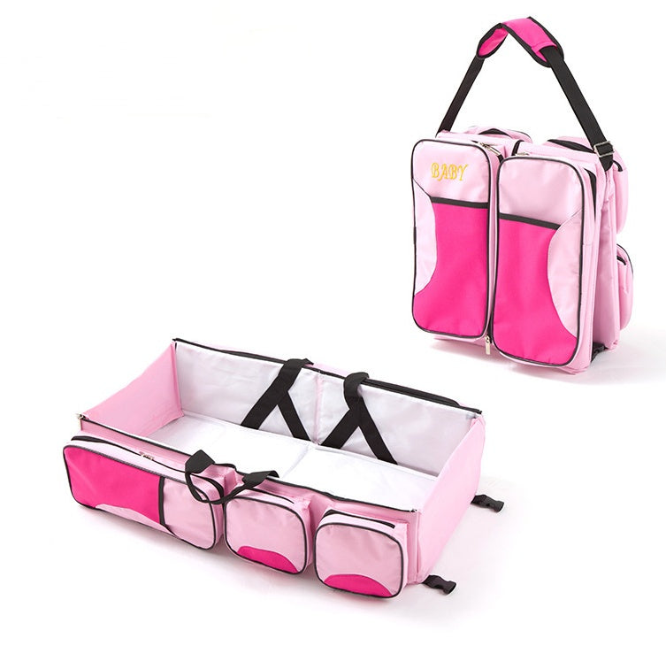The All-in-One Voyager Crib Bag